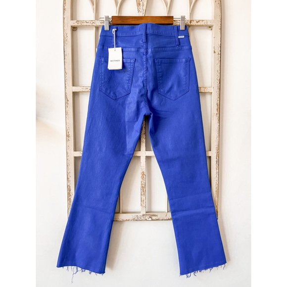 NWT Mother The Hustler Ankle Fray Seb Surf The Web Never A Dull Moment - Picture 6 of 12